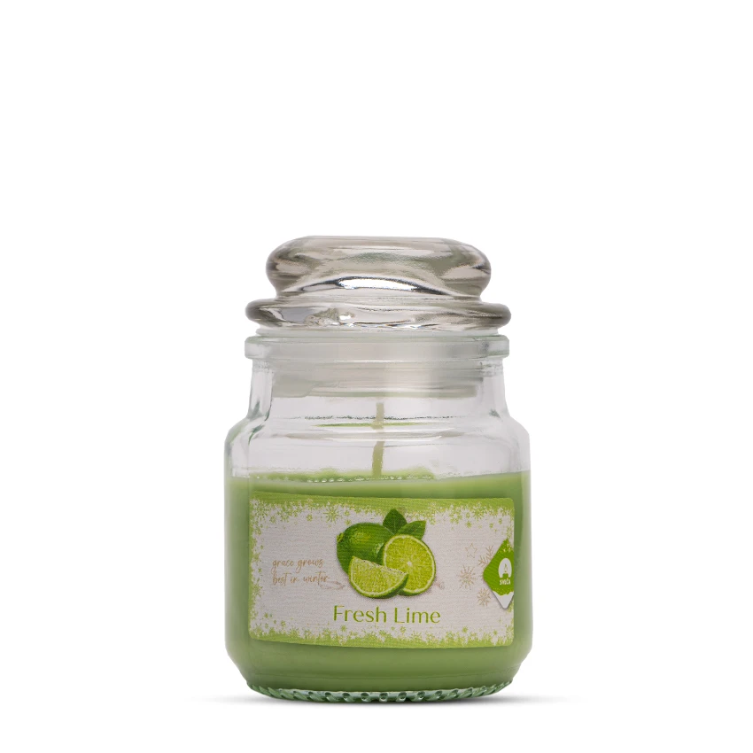 Dišeča sveča - sveča.si mini jar Fresh Lime