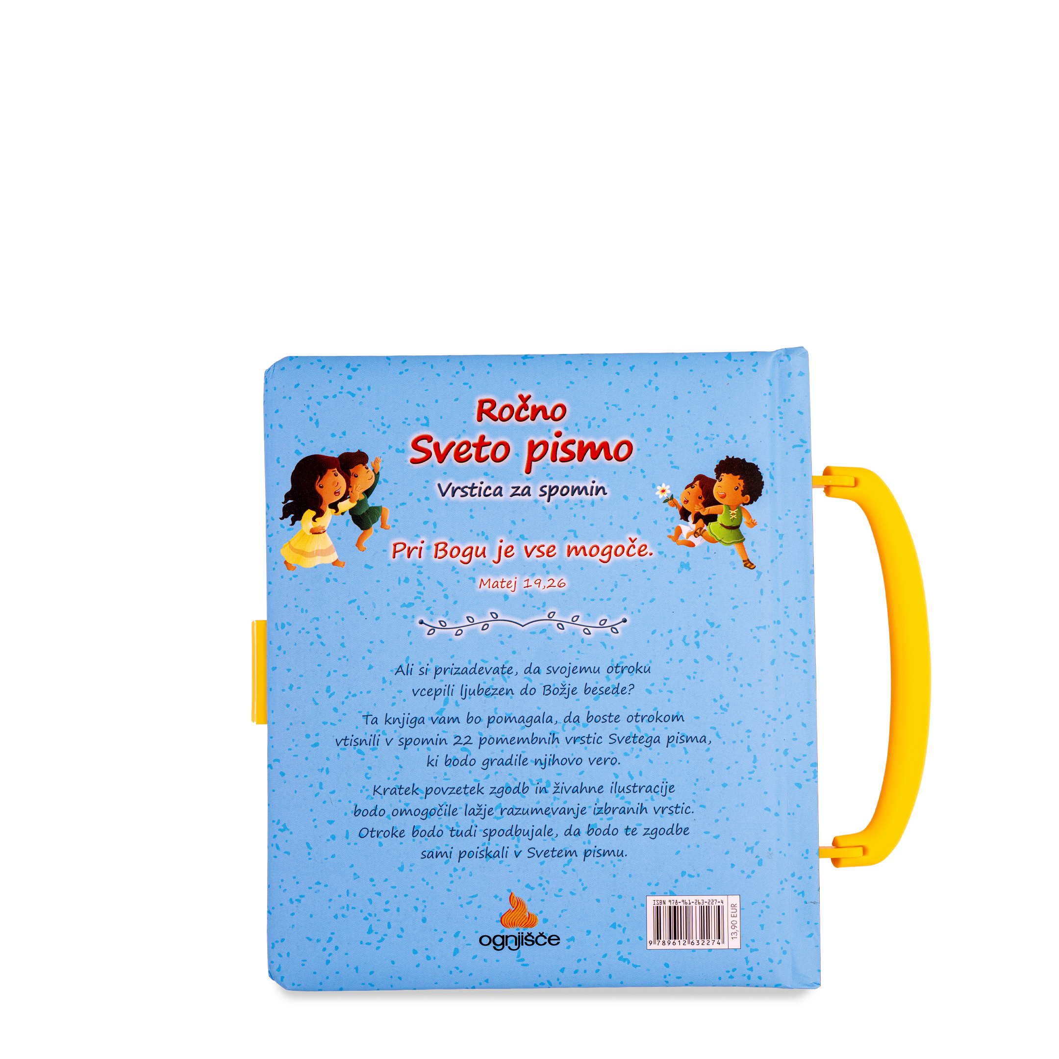 Sveča.si ročno sveto pismo, vrstica za spomin