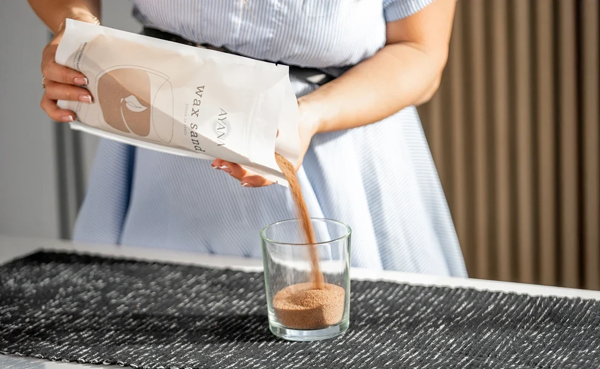 Sveča.si novica Ayana Wax Sand dišeče sveče oziroma pesek za sveče